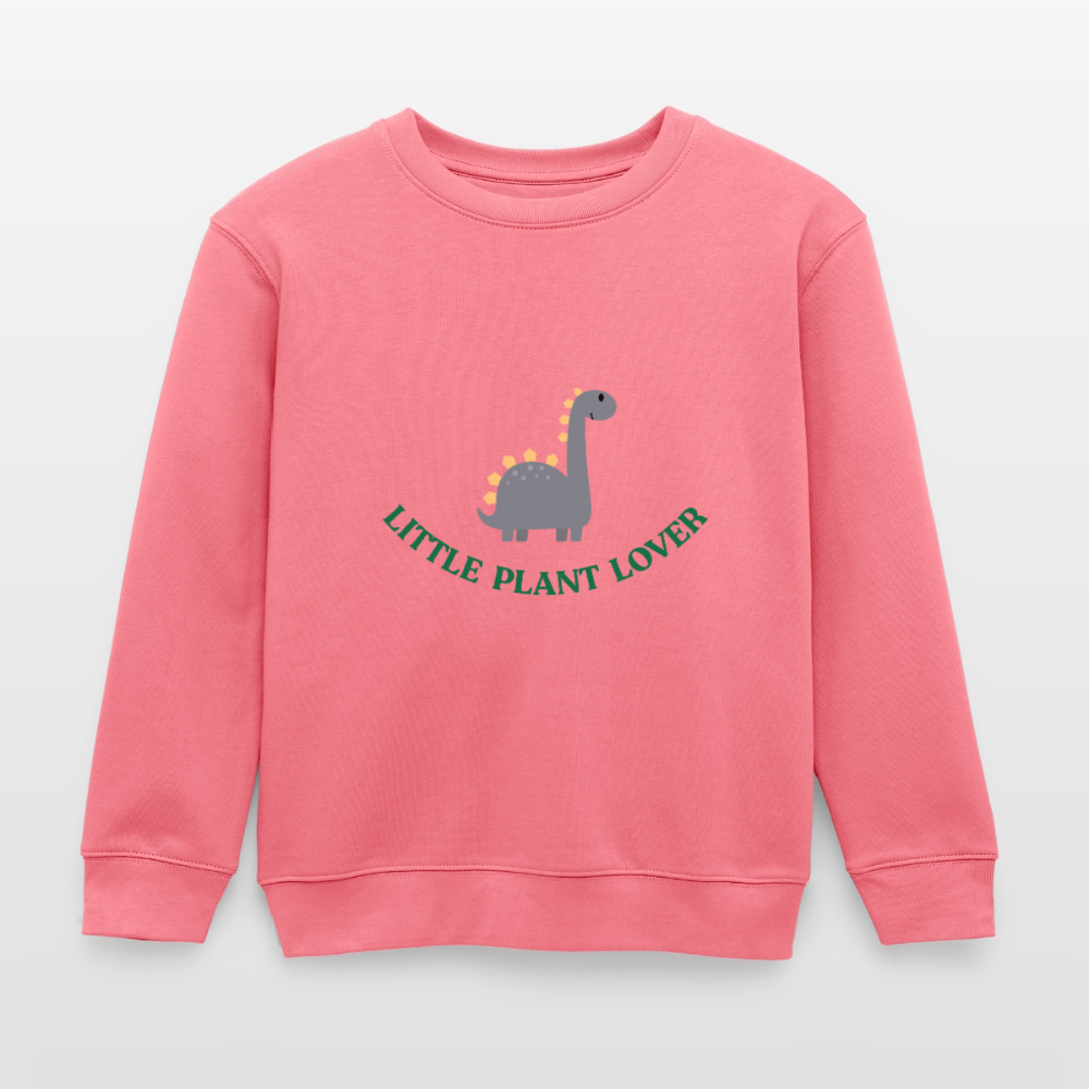 Little Plant Lover Organic Sweatshirt Kids - Pink
