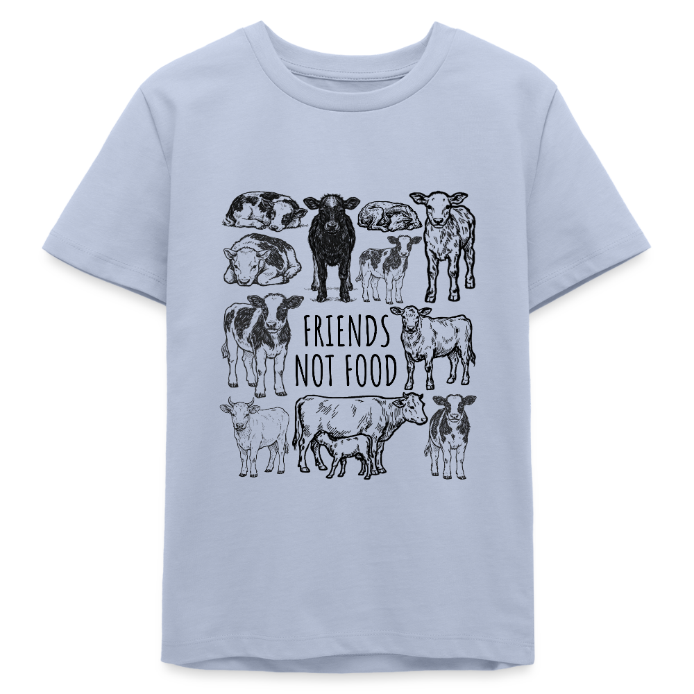Cow Friends Organic T-Shirt Teenager - Lavendel-Violett