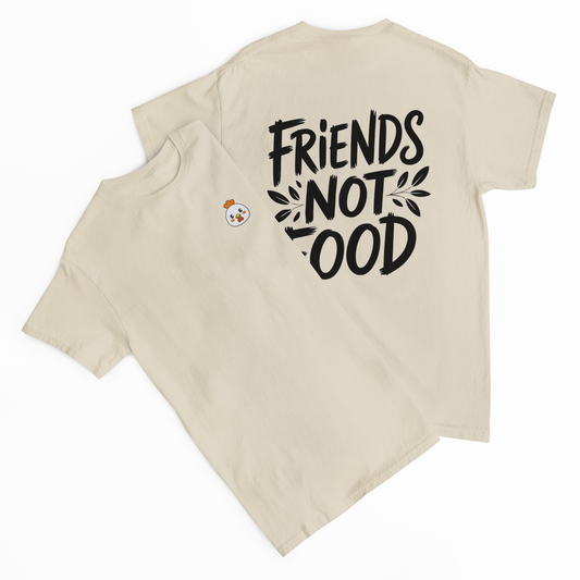 Friends Not Food Chicken Stick Organic T-Shirt Teenager