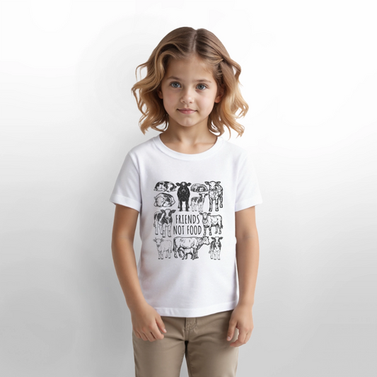 Cow Friends  Organic T-Shirt Kids - Weiß
