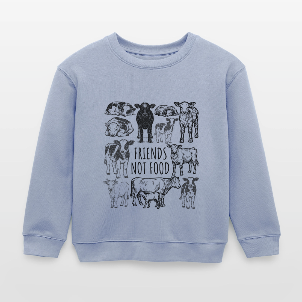 Cow Friends Organic Sweatshirt Kids - Lavendel-Violett