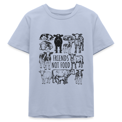 Cow Friends Organic T-Shirt Teenager - Lavendel-Violett