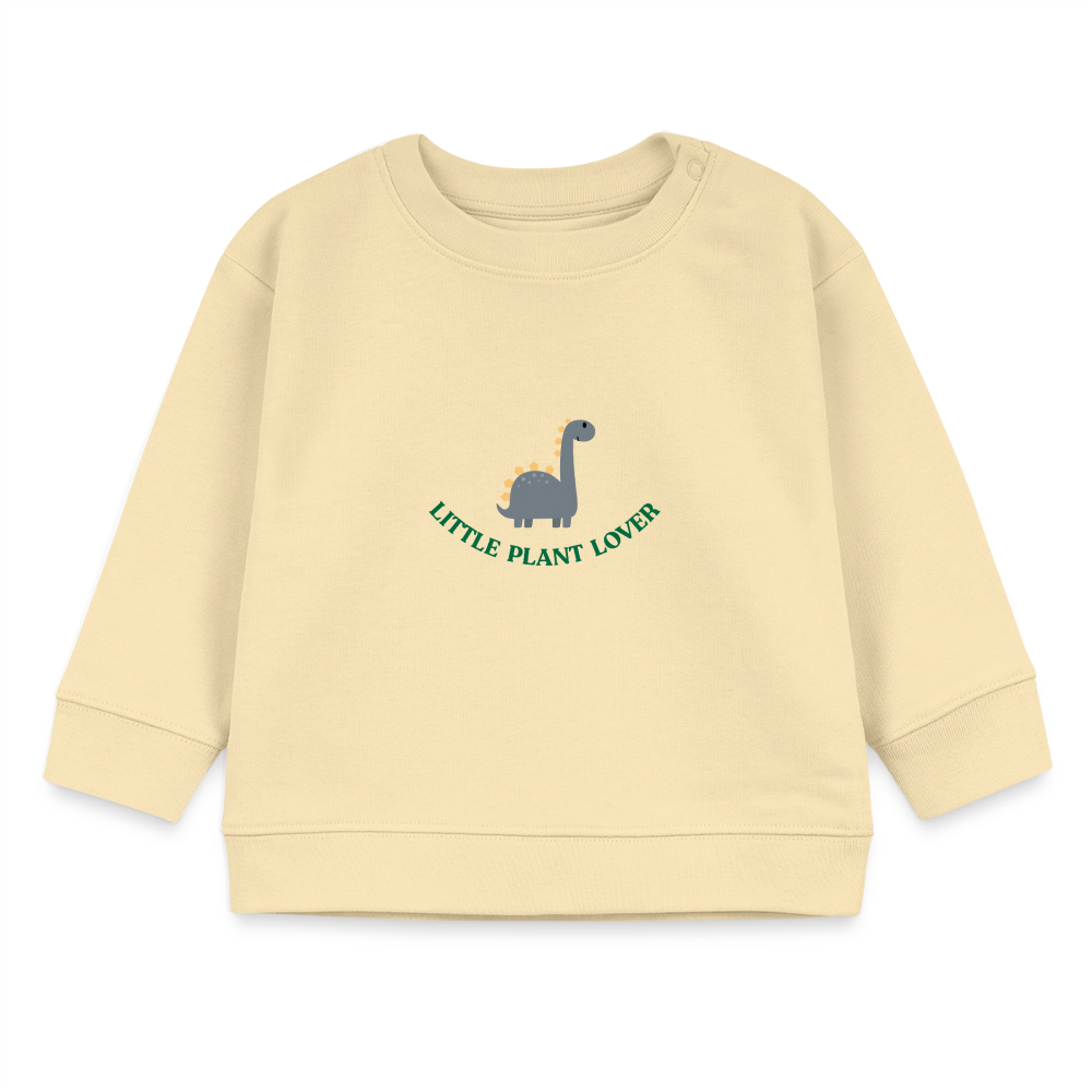 Little Plant Lover Organic Sweatshirt Baby - Creme