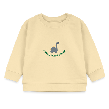 Little Plant Lover Organic Sweatshirt Baby - Creme