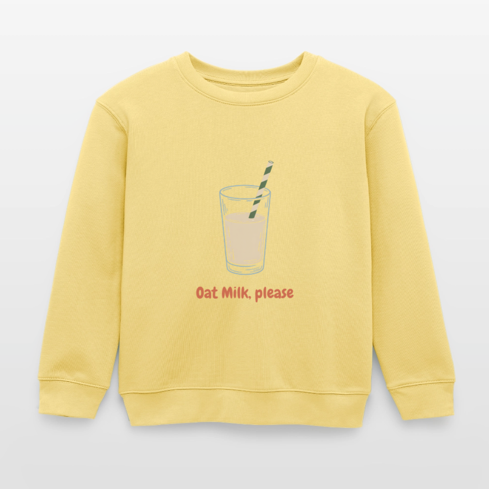 Oat Milk Please Organic Sweatshirt Kids