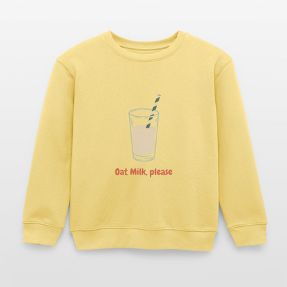 Oat Milk Please Organic Sweatshirt Kids