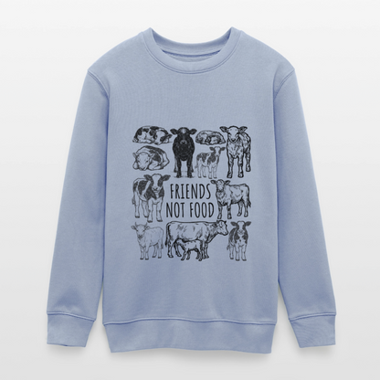 Friends Cow Organic Sweatshirt Teenager - Lavendel-Violett