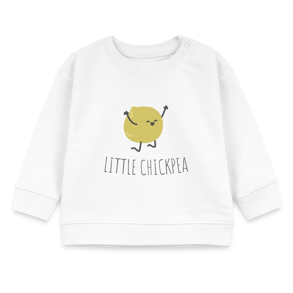 Little Chickpea Organic Sweatshirt Baby - Weiß