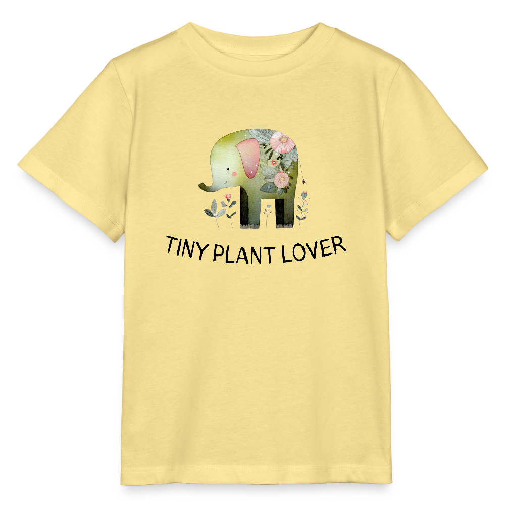 Tiny Plant Lover Organic T-Shirt Kids - Gelb Viva