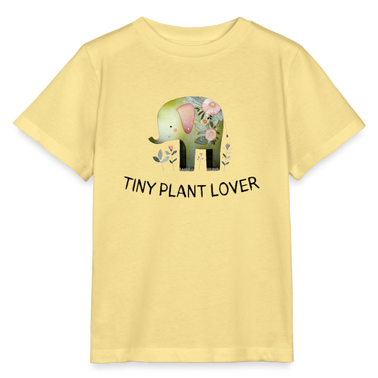 Tiny Plant Lover Organic T-Shirt Kids - Gelb Viva