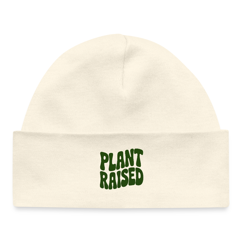 Plant Raised Organic Mütze Baby - Natur