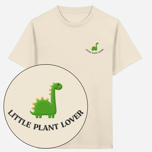 Little Plant Lover Stick Organic T-Shirt Kids