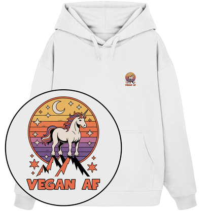 Vegan AF - Organic Oversize Hoodie