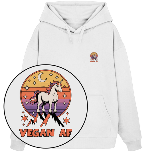 Vegan AF - Organic Oversize Hoodie
