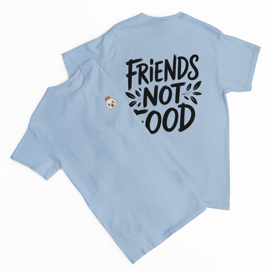 Friends Not Food Chicken Stick Organic T-Shirt Teenager