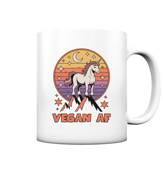 Vegan AF - Tasse matt