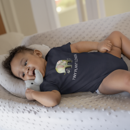 Tiny Plant Lover Organic Kurzarmbody Baby